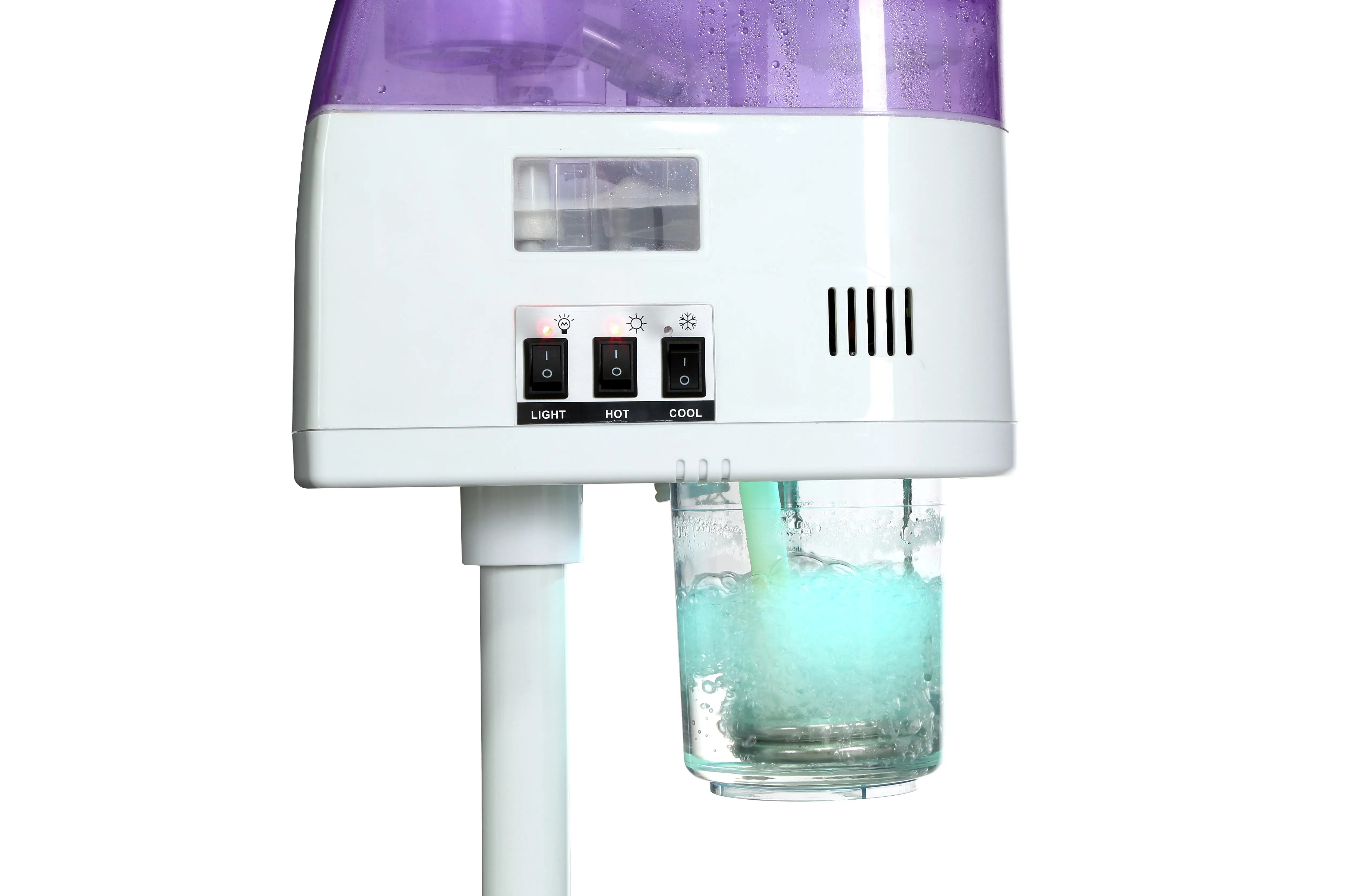Exclusive for beauty salons hot and cold facial steamer  good quality vaporizer Nano facial beauty salon equipment