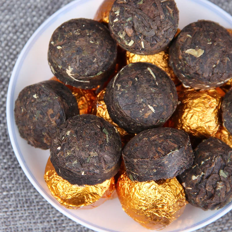 
Good quality Chinese black tea 500g Yunnan Puer Mini Tuo Tea Yunnan Black tea 