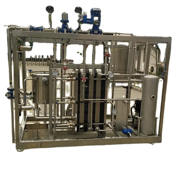 SUS 304 316L HTST compact pasteurizer machine for cheese making