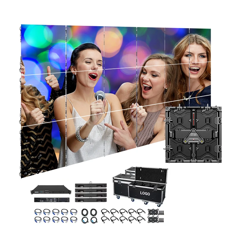 7680hz 14bit p3.91 p2.6 p1.56 hd backdrop panel screen digital signage indoor outdoor rental led display