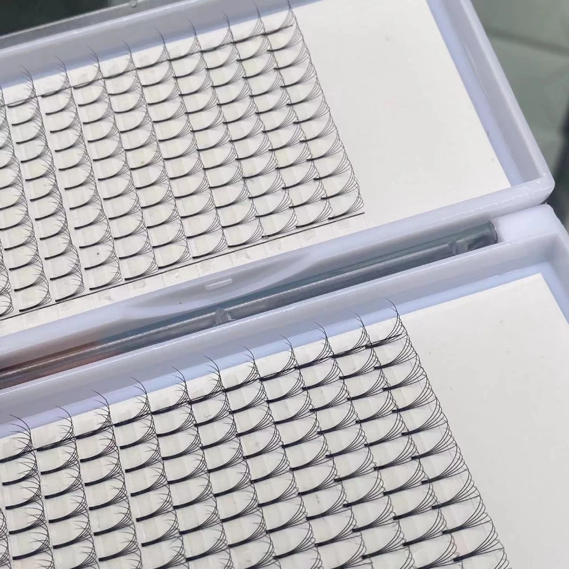 Wholesale Russian Volume D Curl 0.05mm 6d Premade Pre Made Fans With Rich Original Stock