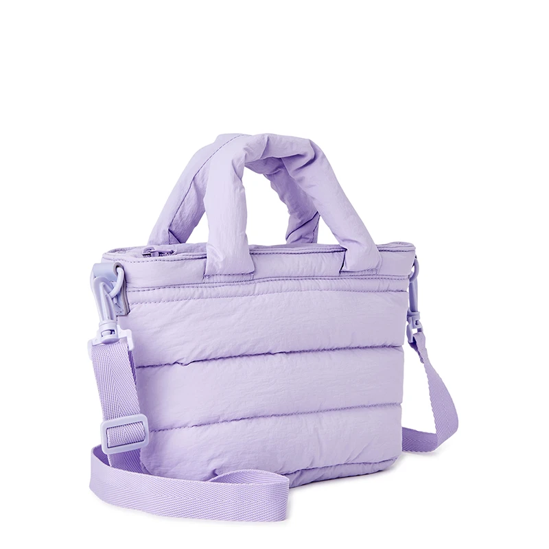 Women Puffy Quilted Crossbody Tote Handbag puffy bag for womens puffy crossbody bag men