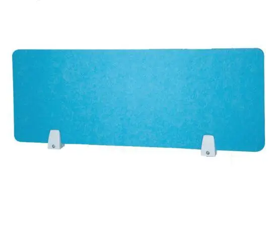 Professional Factory Wholesale 100% Polyester Sound Absorbing Acoustic Office Desk Screen For Office