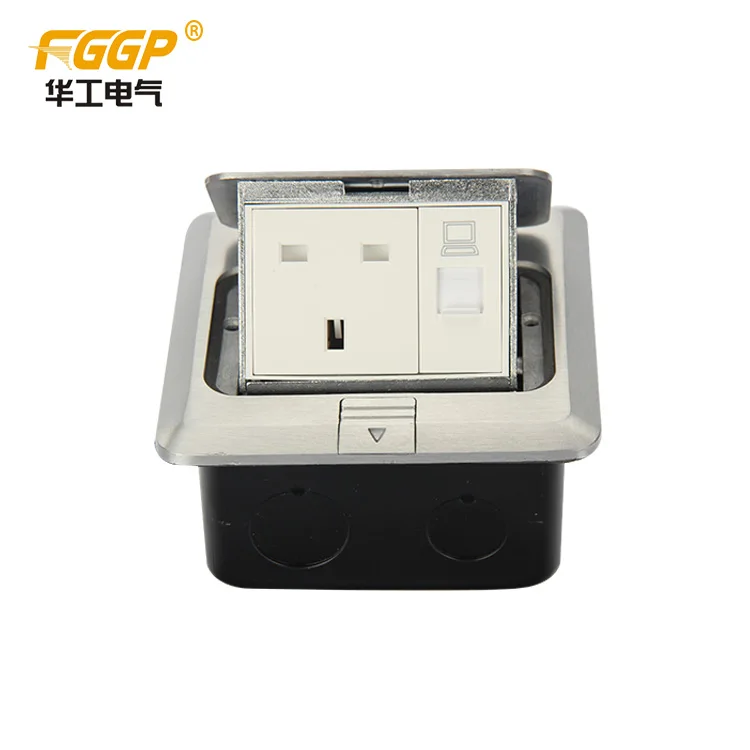 Британские столешницы, Электрический oem выдвижной Электрический переключатель, умная металлическая коробка, розетка/напольная розетка bs