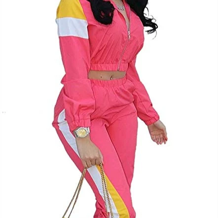 Wholesale Sport Gym Fitness Breathable Winter Autumn Two Piece Ladies Set Suit Women Tracksuit