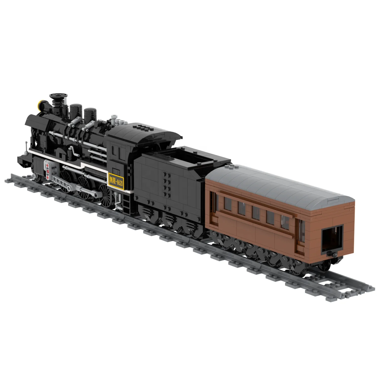 1416 шт. MOC1401 неограниченное количество поездов блоки демон аниме совместимые со сборками частиц DIY строительные Детские Подарочные игрушки
