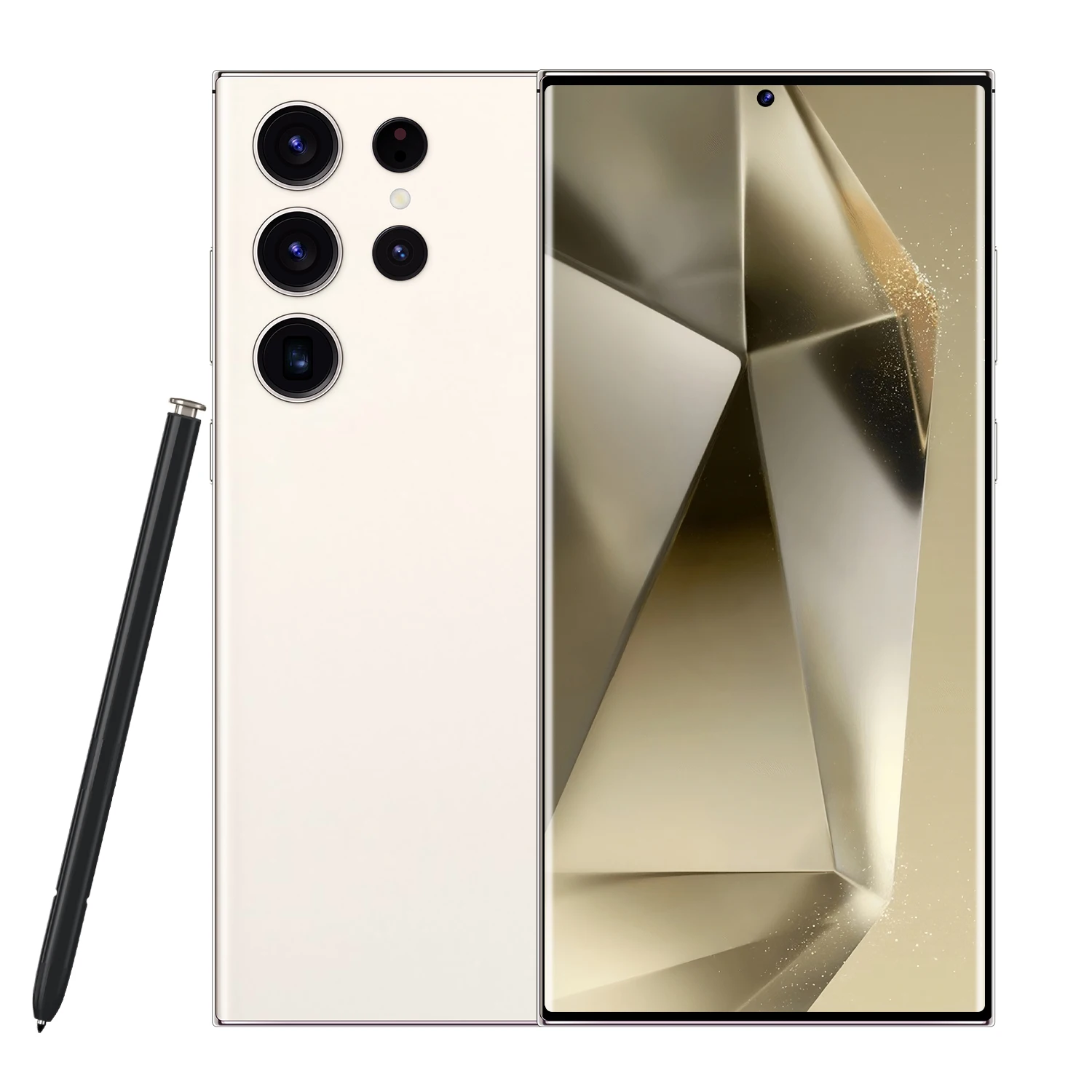 2024 Лидер продаж S24 Ultra AI телефон со стилусом для экрана AOMLED Beauty Camera поддерживает огромную память поддержка ChatGPT Cleo отпечаток