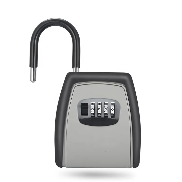 Outdoor Keyless Storage Password Portable Safe Key Box digital Combination key lock box