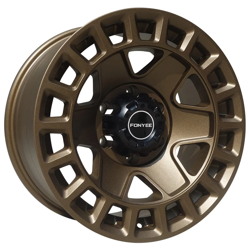 F66DX125 Fonyee wheels for auto popular pattern off-road mags latest modified design alloy wheels high quality car rims