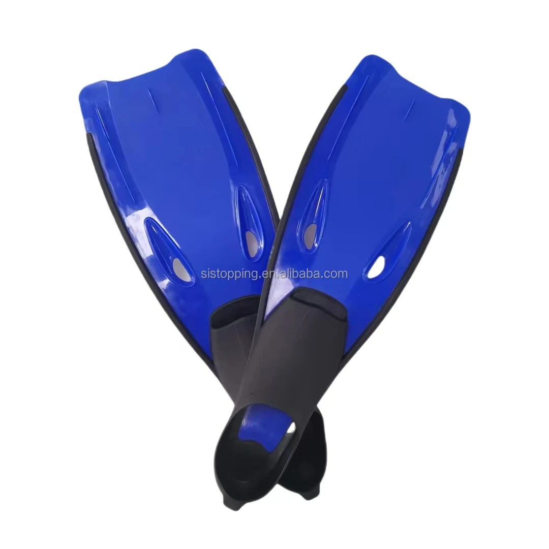 Long Blade Diving Fins TPR foot pockets Scuba Jet Fin Long Blade Flippers Free Diving Fins for Spearfishing Snorkeling