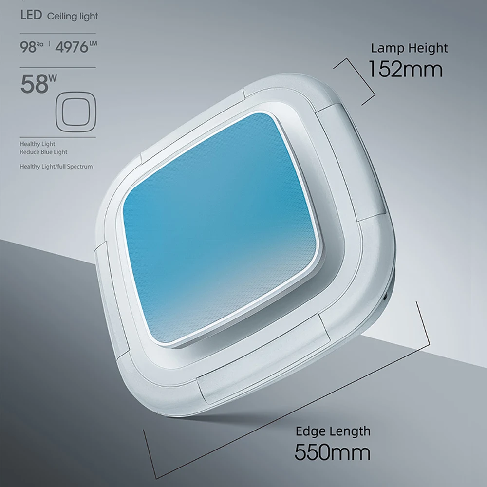 High End Bladeless Ceiling Fans Modern Smart Ceiling Fan With Lights And Remote Control