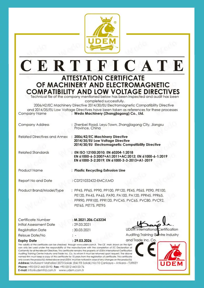 CE certification
