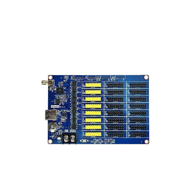 Hudu HD-W64A беспроводная Wi-Fi и USB порты led карты контроллера с одинарными двойная цветная светодиодная (LED) контрольная система HD W64
