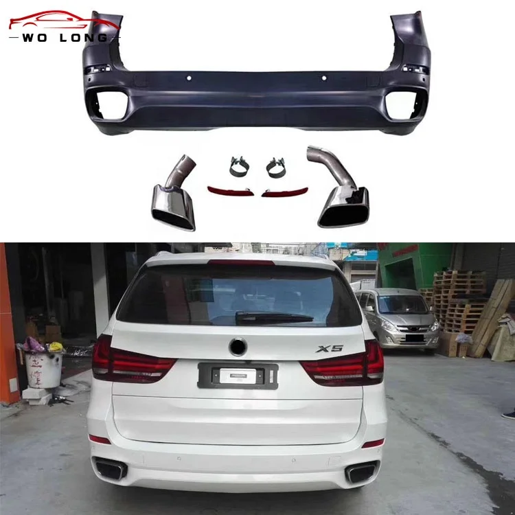 Car Body Kit Of The Front Rear Bumper Side Skirts Fender Front Grille Suitable For BMW X5-F15 Refit Upgrade X5M and X5 M-TECH