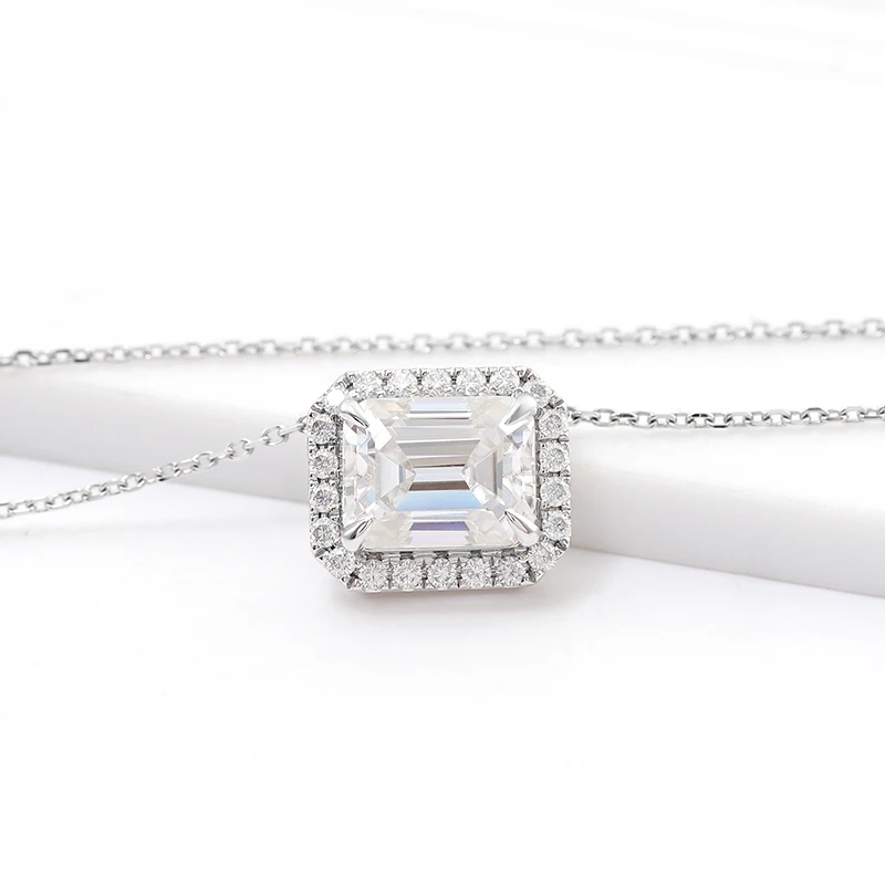 wholesale lowest price 1ct 2ct DEFGH color cvd hpht Lab Created Diamond Solitaire Pendant 14k gold fine jewelry pendant