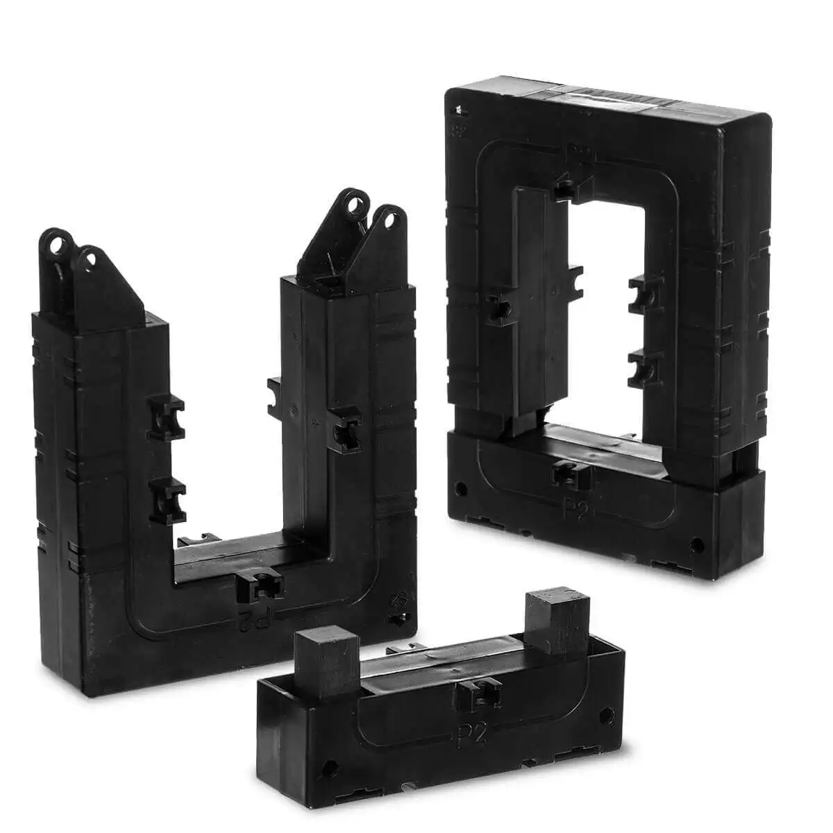 Single Phase Low Voltage Window Type Split Core Current Transformer 200*80 5000/5A for Instrument Meter White Black Grey