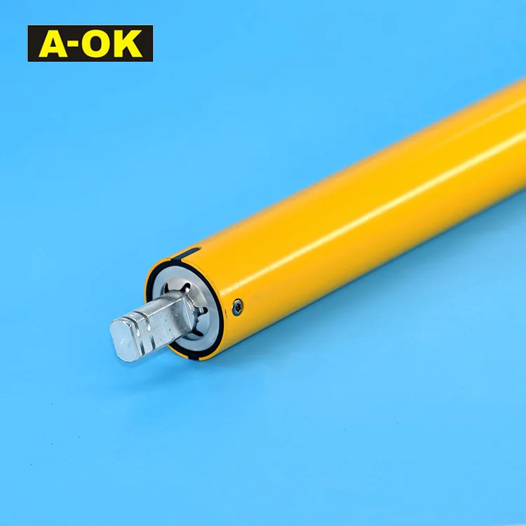 AM35-10/17-E Factory Price Motorized Roller Blinds Shutter 35mm Rechargeable A-OK Motor Tubular Curtain a OK