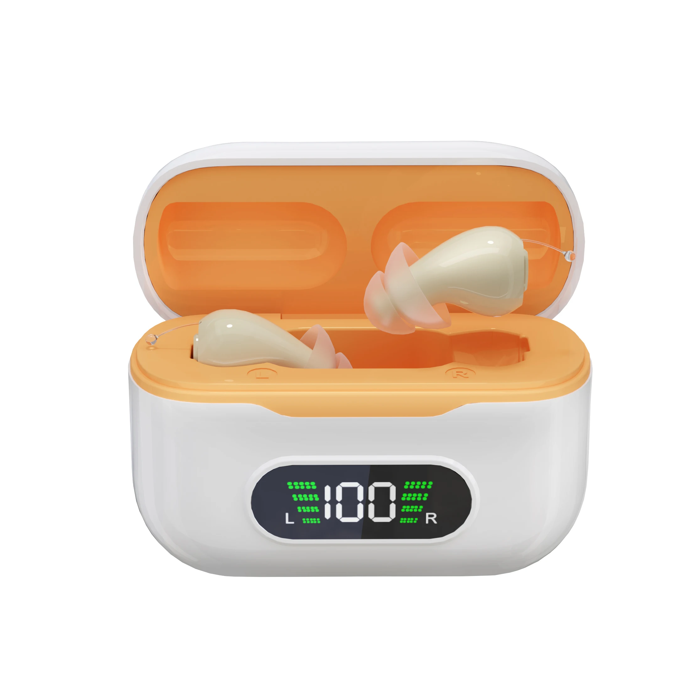 CIC hearing aids high-end with UV protect in-ear health for the deaf rechargeable hearing aid price list wholesale manufacture