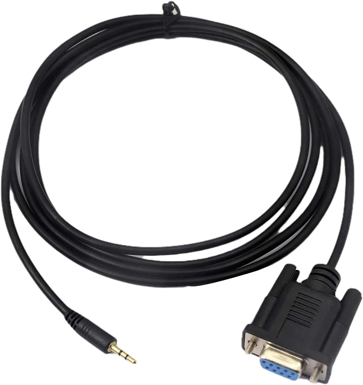 DB9 to 10-Pin IDC Serial Cable,RS232 Serial Male to 10 Pin Motherboard Header Flat Ribbon Cable (1m)