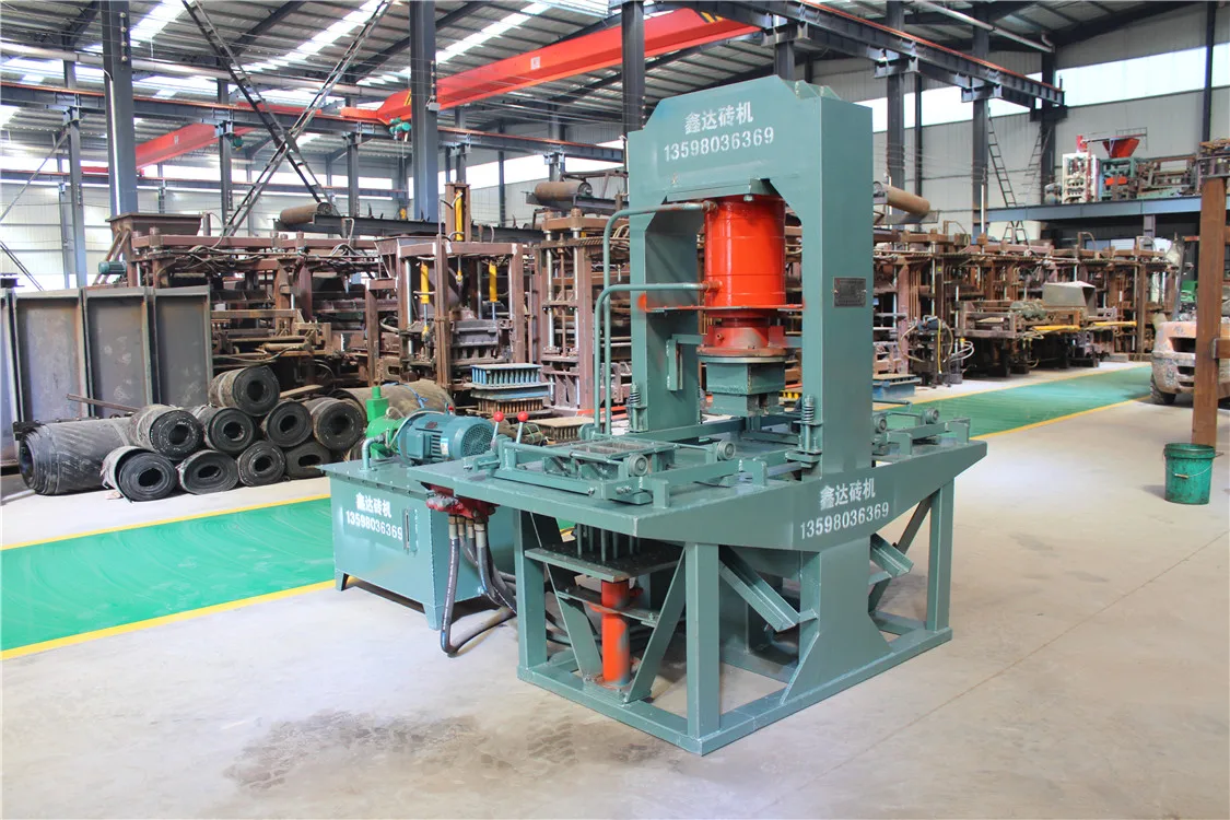 Brick Automatic Hydraulic System Performance Safety Block Press Brick Making Machines Non-firing