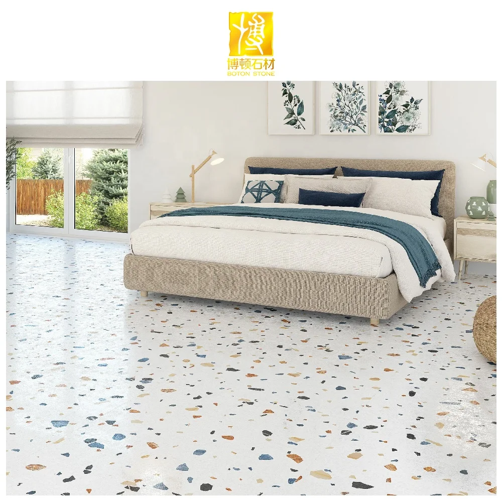 Artificial Stone Red Ruby Terrazzo Kitchen Bench Top Competitive Price Kitchen Countertop