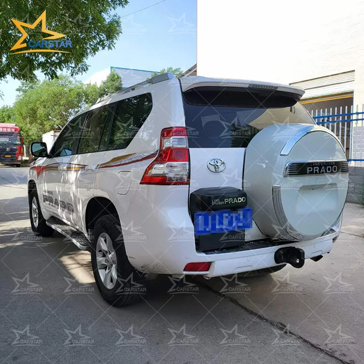 Дешевый б/у роскошный 7-местный внедорожник автомобиль для 2019 автомобилей toyo-ta prado 3 5 л Подержанный