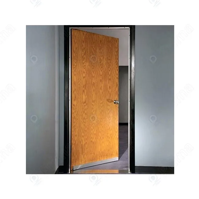 Orient Exterior Flush Hotel Door Wooden Bedroom MDF Composite Internal Room Wood WPC Interior Doors