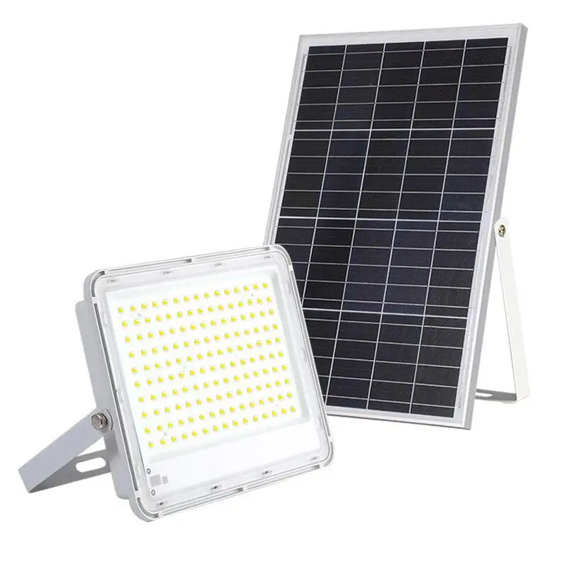 New 150w solar panel outdoor garden solar led flood light with remote control