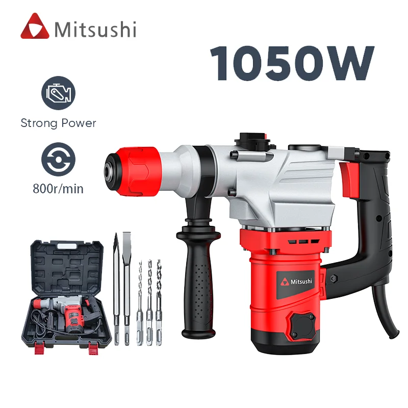 Mitsushi Hot Sale Electric Impact Hammer Professional Factory Wholesale Power Electric Impact Hammer with Best Price