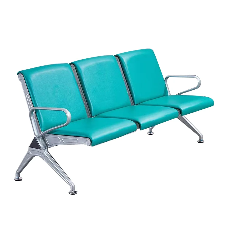Wholesale Salon Hospital Waiting Room Furniture 3 Seater Waiting Sofa Chair For Airport