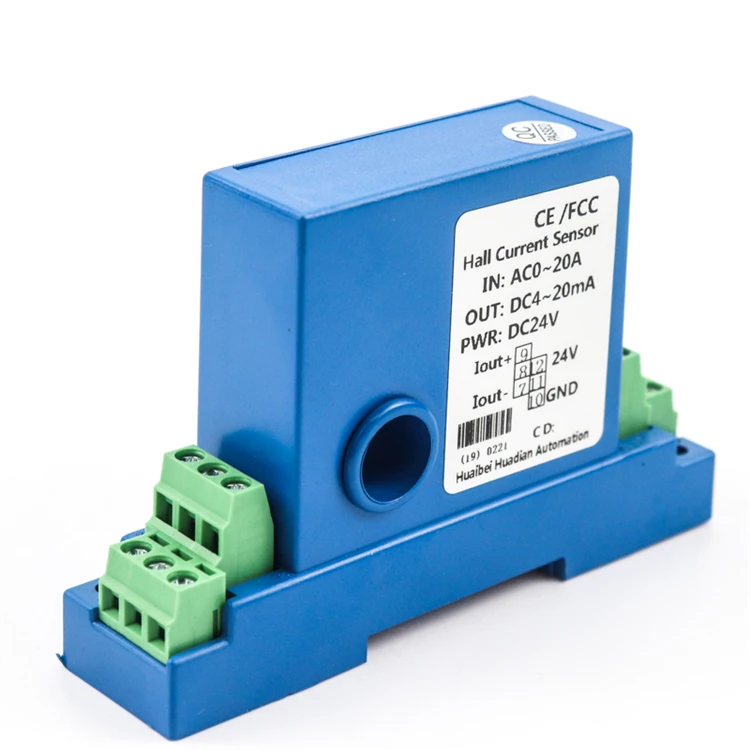 Perforation current sensor current loop transmitter ic ac current switch