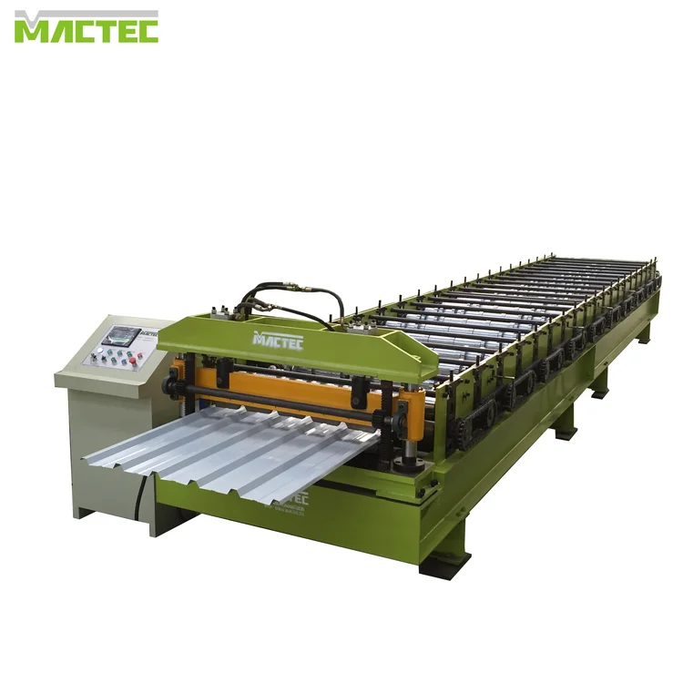 Sheet Roll Forming Machine Price Color Ibr Roof Making Corrugated Aluzinc Aluminum Cutting Steel Roofing Sheet Moulding