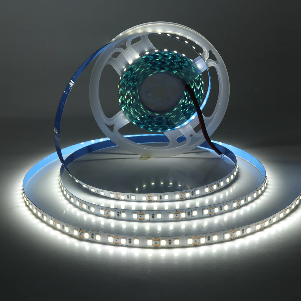 DC 12V LED Strip Light SMD 2835 120LEDs/m Red Blue Green Yellow Warm White Flexible And Cuttable LED Ribbon Tape Lights