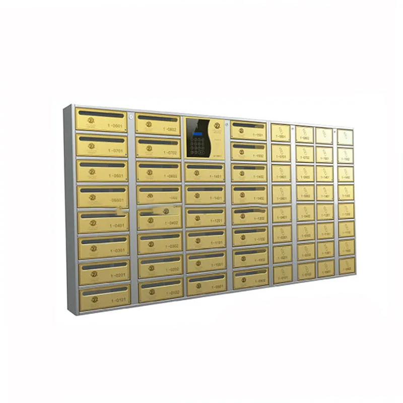 Password Card Access Electronic Mailbox Intelligent Smart Mail Lockers