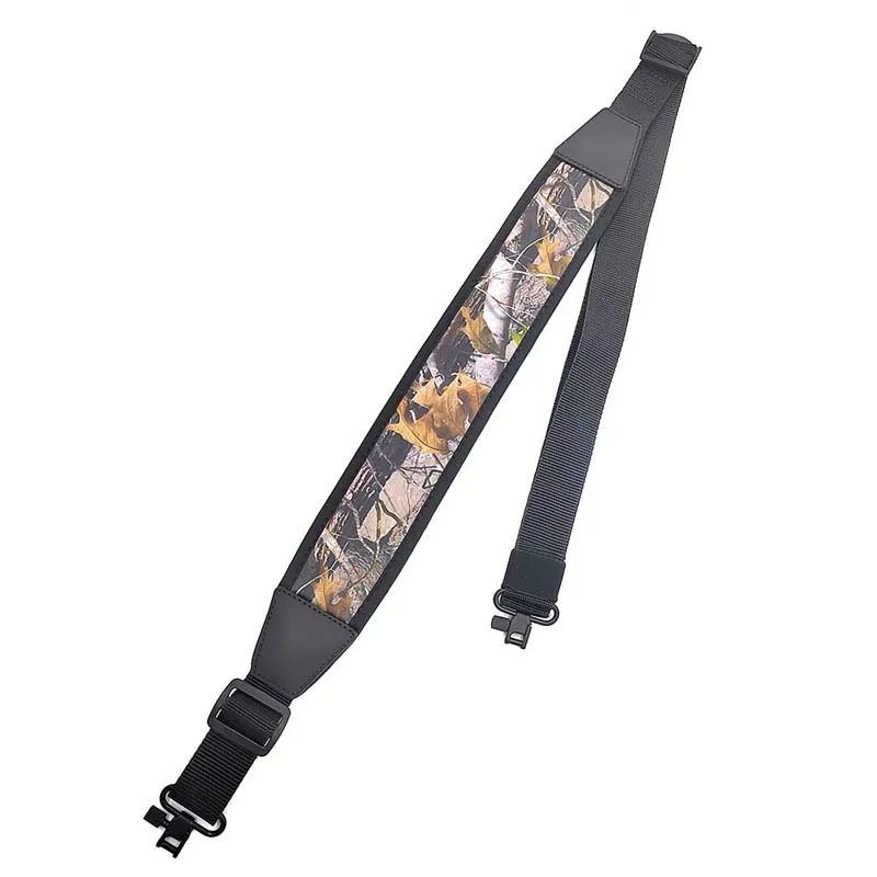 Two Point Shoulder Strap Padded Shoulder Strap Length Adjustable Gun Sling with Swivel Hunting Accessories