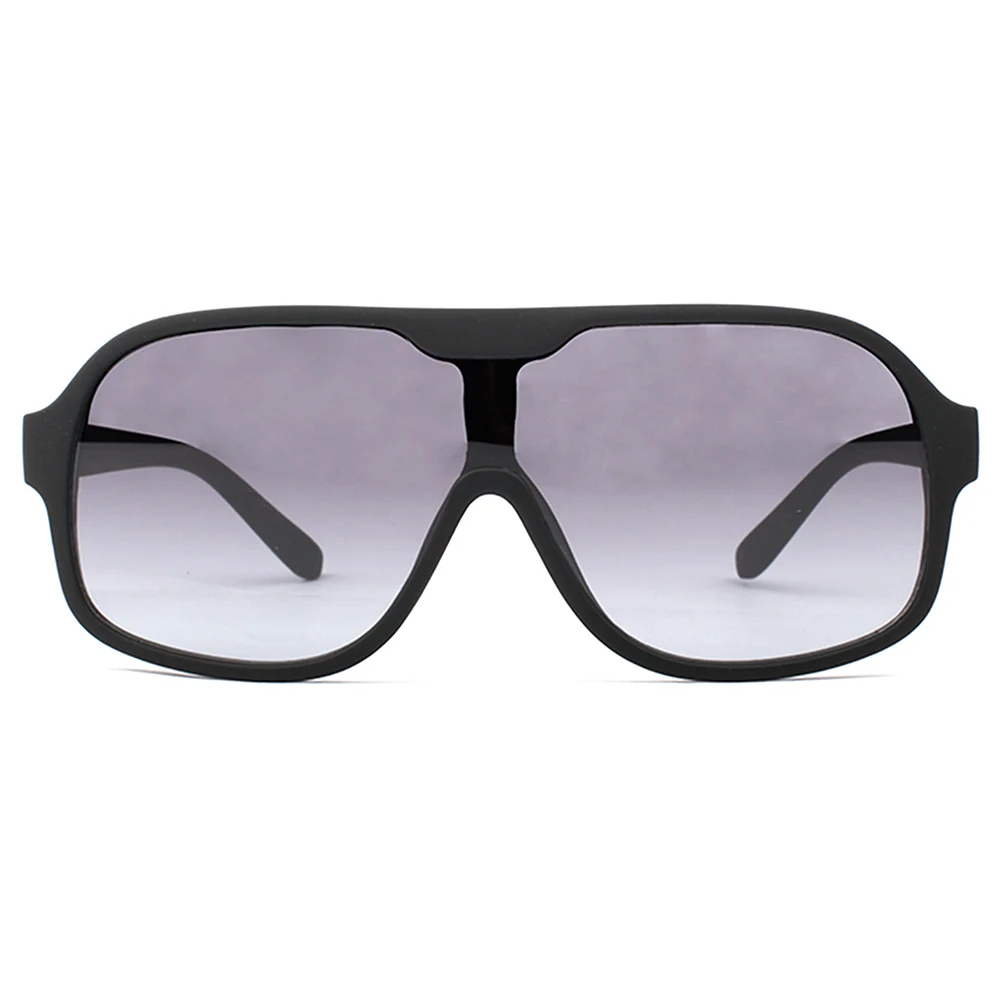 Cheap plastic one piece general full face sunglasses polarized