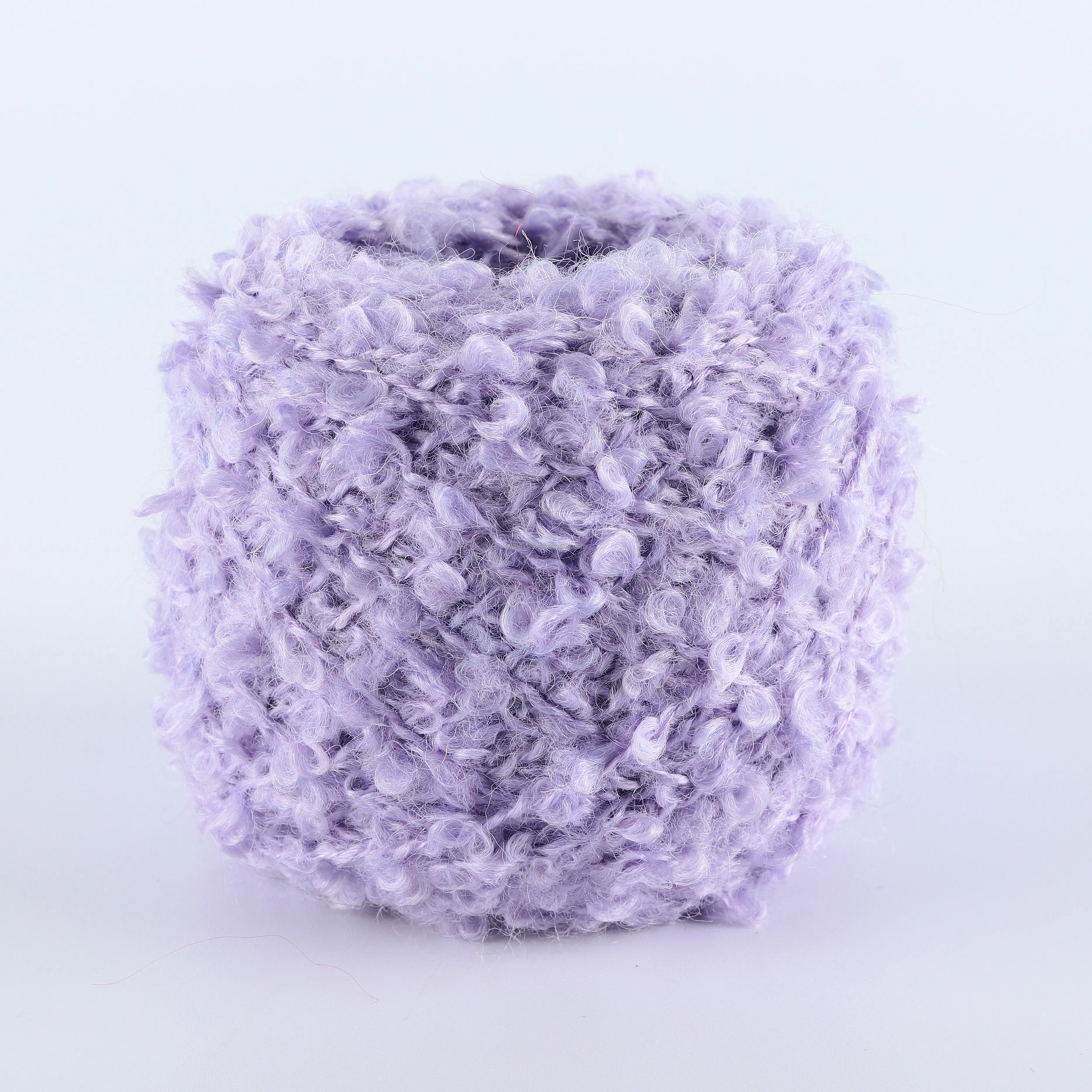 Beautiful Soft Feel Nice Price Fashion 4.5Nm 20%Wool Fancy Yarn Loop Yarn for Sweaters