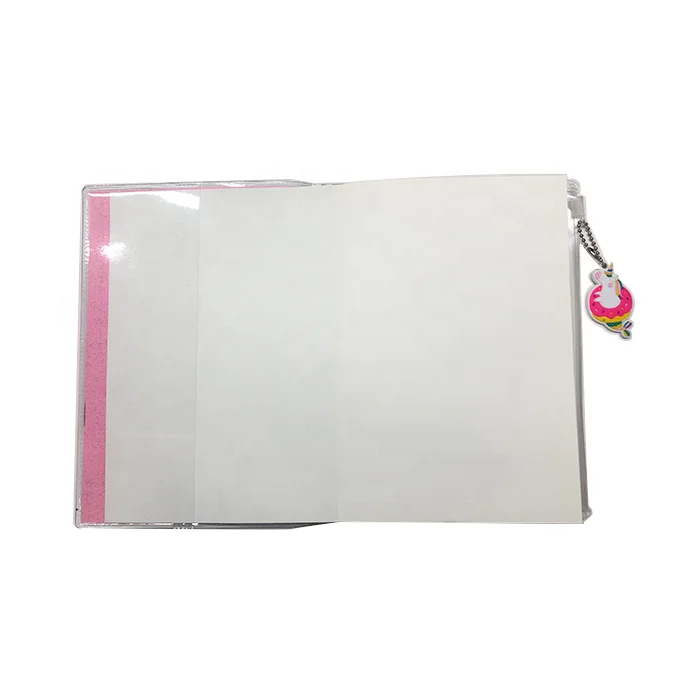 A5 Casebound Cute Kawaii Notebook With PVC Cover And Silkprint Pattern