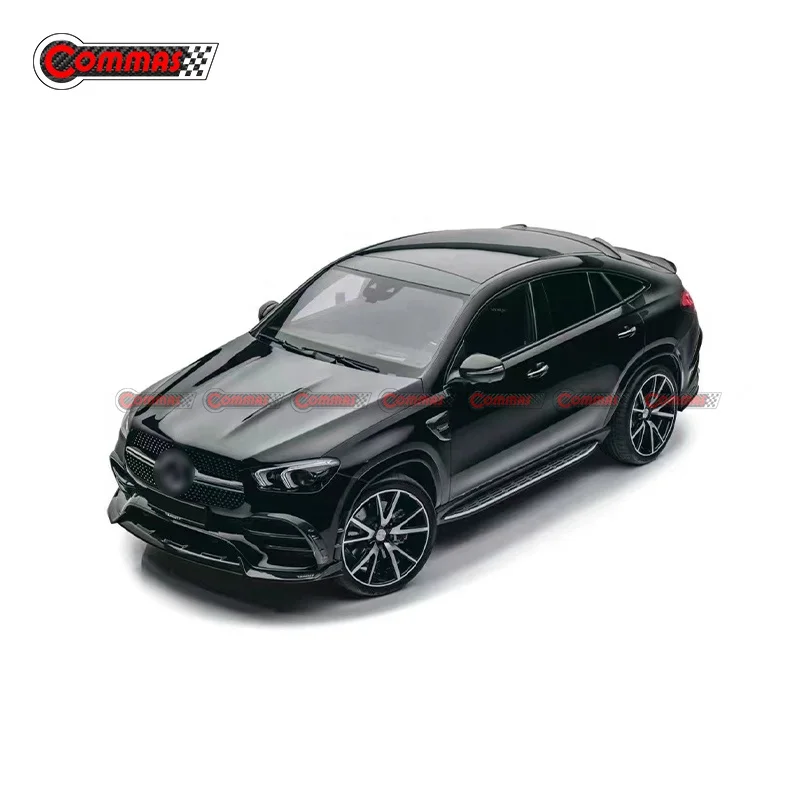 For Mercedes Bens GLE Coupe C167 GLE350/450 Dry Carbon Fiber Front Rear Lip Canards Side Fenders Air Vent MSY Bodykit
