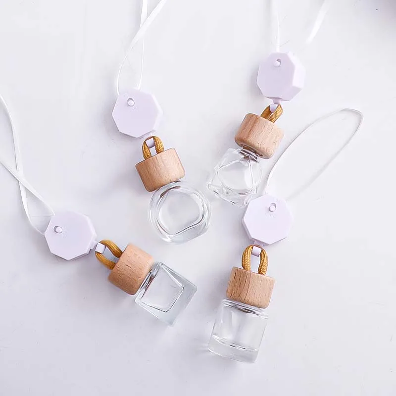 Factory price small car perfume glass bottle classic car dashboard perfume bottles 8 ml car perfume bottles