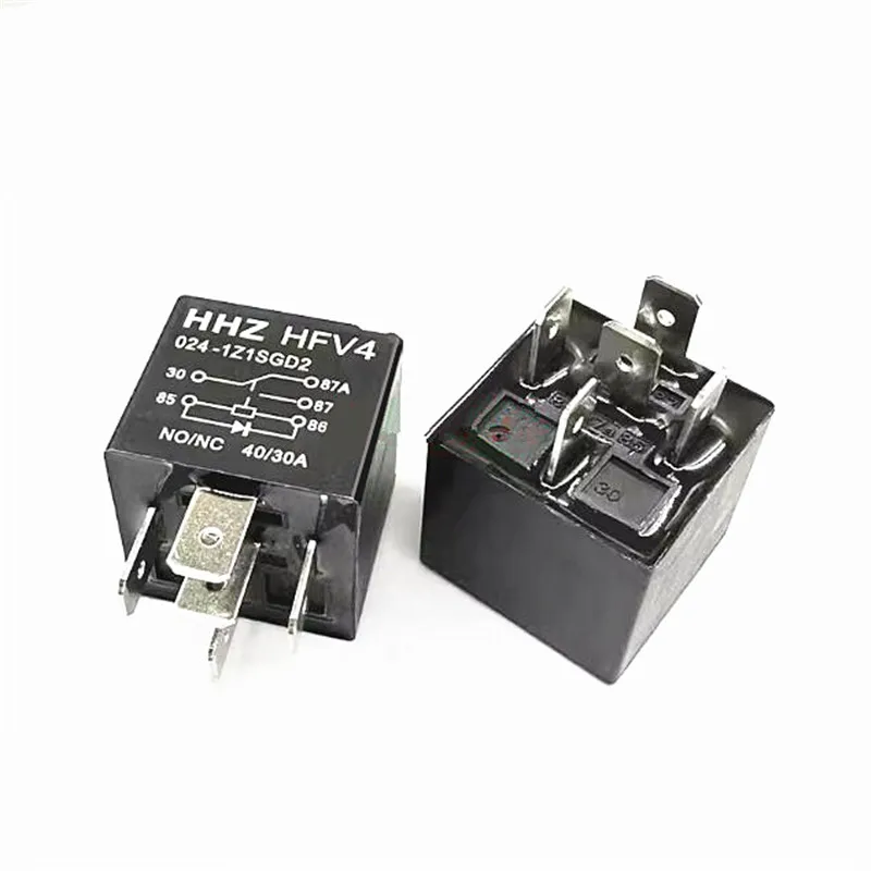 New original relay HFV4 024-1Z1SGD2 HFV4 024 1Z1SGD2 HFV40241Z1SGD2 24VDC DC24V 24V 40A 5PIN