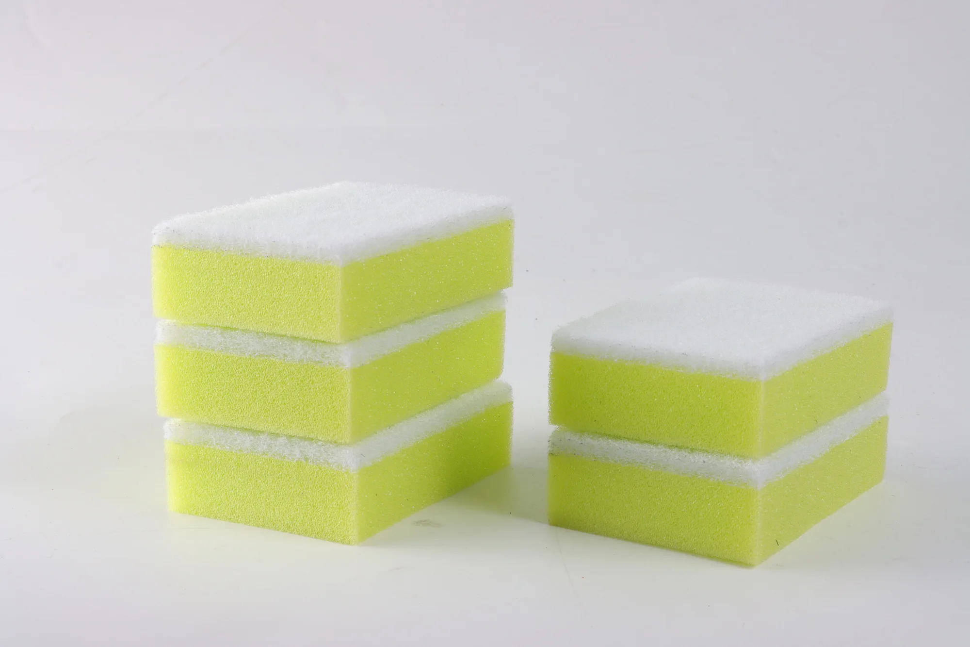 Прямая продажа с фабрики скребок кухонные губки и мочалки промышленная Подушка на заказ двухсторонняя супер губка для