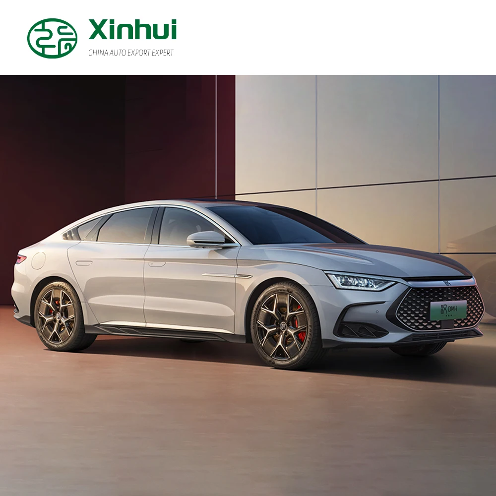 New Energy Vehicle 4wd BYD Han Dmi Dm-i Plus Honor Edition Import Long Endurance Black Knight Ev Electric Car Fast Delivery
