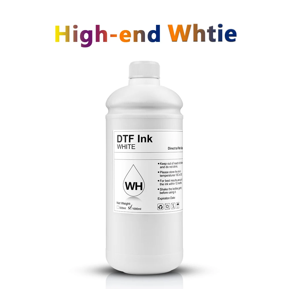 Supercolor Factory Price Vator Golden Ultra White DTF Ink for T-shirt Printing Machine and L1800 Epson USA Warehouse