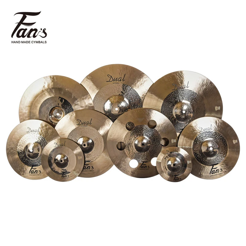 High quality Fans cymbals B20 100% hand made Dual series 4pcs cymbals set drum set