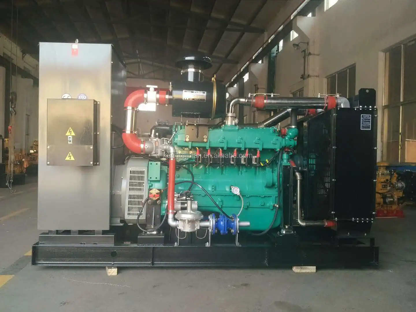 АС трех фазовый 150kW природный газ электростанция генерирующая электричество генераторная установка для продажи