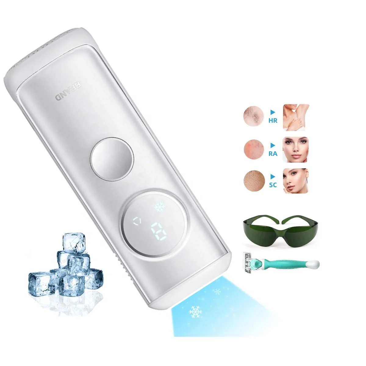 Лазерный эпилятор для удаления волос 9 уровней