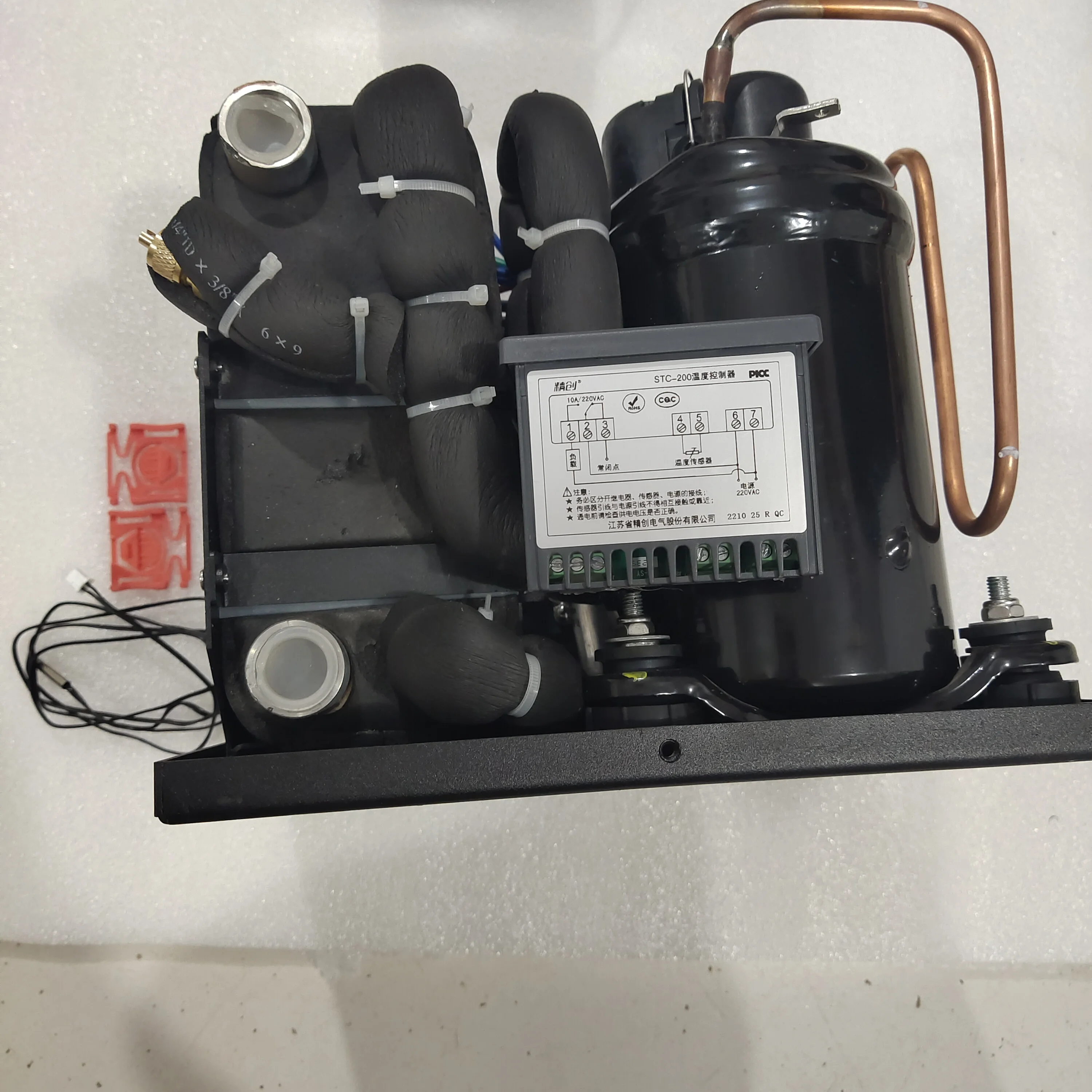 Компрессор полупроводниковый охлаждающий охладитель тройной термоэлектрический модуль комплект Diy Peltier термоэлектрический охлаждающий блок