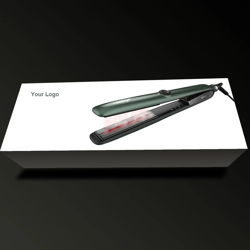 Fer a lisser Professionnel MCH Ceramic Flat Iron Infrared Steam Cheveux Pro Hair Straightener and Curler