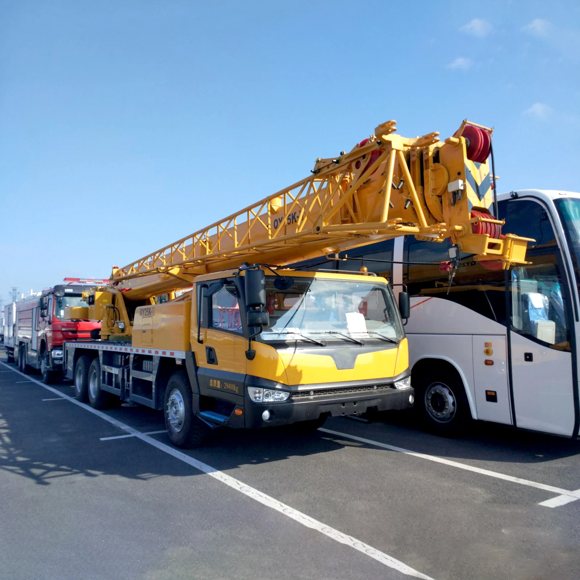 Xuzhou Official Factory Sale Lifting Machinery 25 Tons Truck Crane XCT25L4_SR with 34.1M Fully -Extended  Boom in Stock